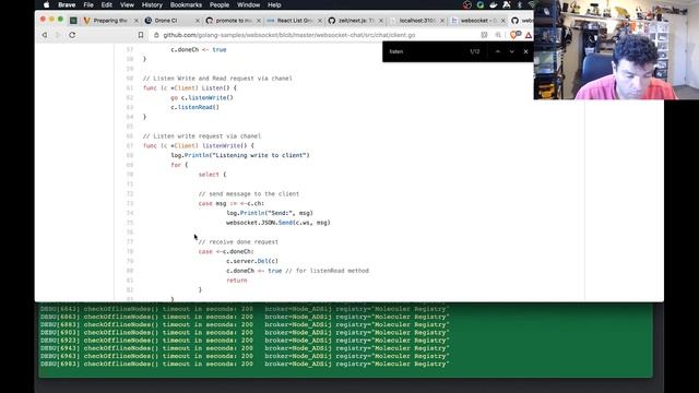 Live Coding - Moleculer Go - WhatsApp Chat App Example - #Golang #microservices смотреть онлайн