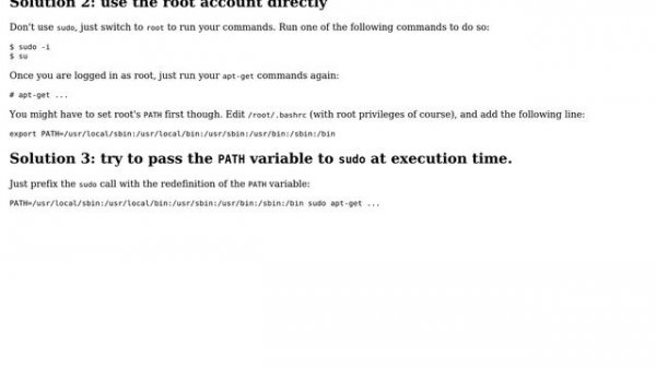 Unix & Linux: dpkg cannot find ldconfig/start-stop-daemon in the PATH variable (4 Solutions!!)