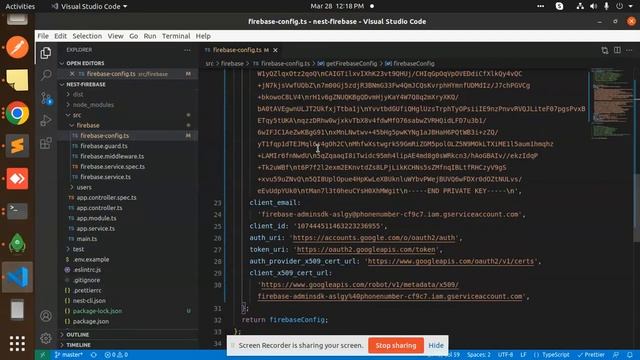 Error: Service account object must contain a string "project_id" property. смотреть онлайн