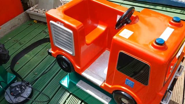 SPILSBY AMUSEMENT MACHINES Fire engine Coin operated kids ride arcade machine смотреть онлайн