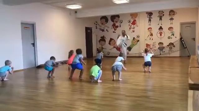 Карате в детском саду #AcademKids_жкниколинпарк смотреть онлайн