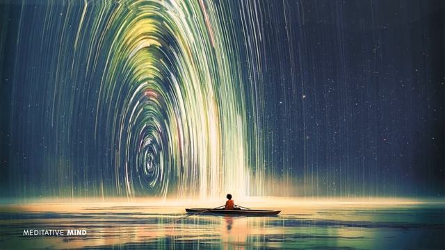 Deep OM Mantra Chants with Water Sounds ✡ Stress Relieving Brain Calming Nature Mantra Meditation смотреть онлайн