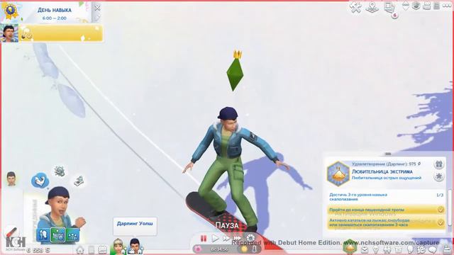 Муки скалолазания | Легенды снежного склона | The Sims 4 Снежные Просторы | Серия 7 смотреть онлайн