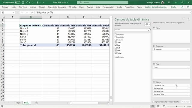 Excel TABLA DINÁMICA fácil y rápido. смотреть онлайн