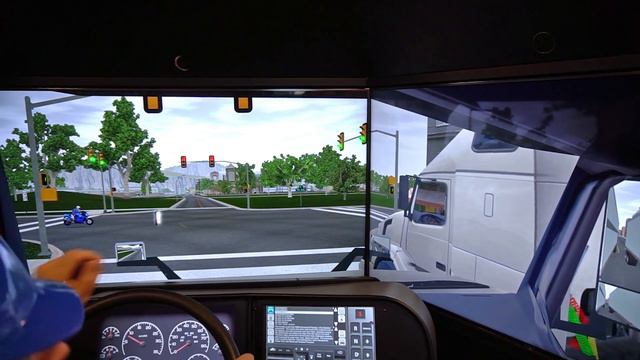 Handyman Hal explores a Semi Truck | Excavator and Forklift Simulator смотреть онлайн