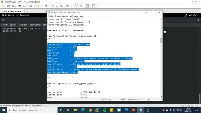 10- couplage ldap et roundcube avec CENTOS 8 смотреть онлайн
