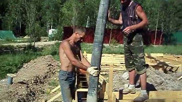 Заливаем фундамент в Чеховском районе смотреть онлайн