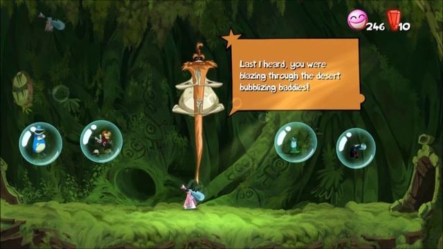 Rayman Origins (1080i HD) Walkthrough Bonus Part 1 - Bubble Dreamer's Costume Comments смотреть онлайн
