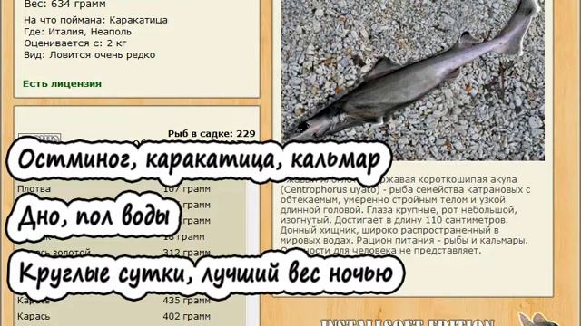 Италия Облов локации Неаполь Русская рыбалка 3.7.4 смотреть онлайн