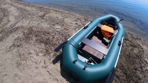 Надувная гребная лодка ПВХ Фрегат М 3. Продолжение обзора и небольшие ходовые испытания -Часть 2