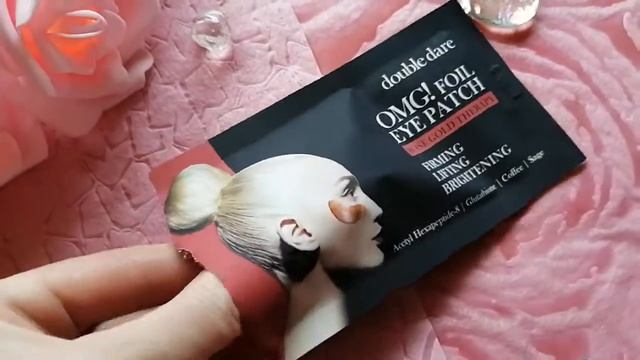 Патчи для глаз Double Dare OMG! «Розовое золото» FOIL EYE PATCH - ROSE GOLD TREATMENT смотреть онлайн