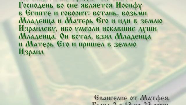 Читаем Евангелие вместе с Церковью. 8 января 2016 смотреть онлайн