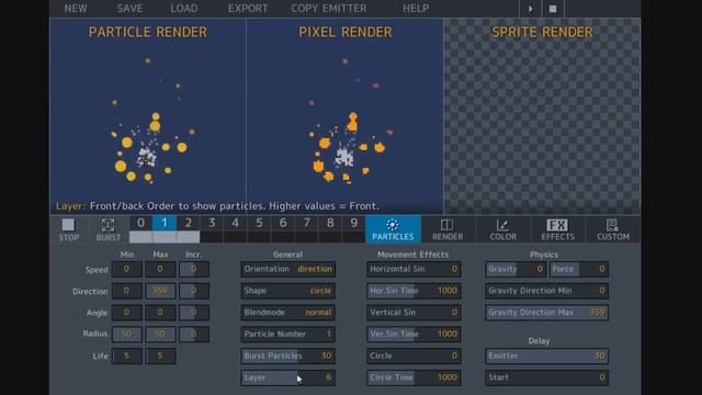 Pixel FX Designer - How To #1: Small Explosion смотреть онлайн