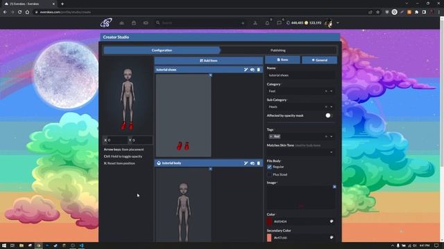 Creator Studio | Everskies Design Tutorial: Part 1