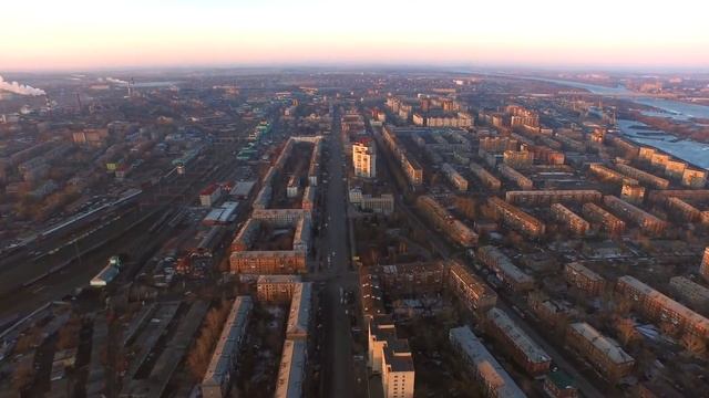Омск с высоты птичьего полета смотреть онлайн