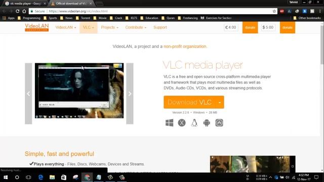 How to download VLC media player for windows 64bit | How to | VLC | 64 bit смотреть онлайн