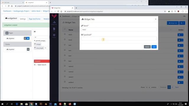 Typeahead JS - Crud4 Widget смотреть онлайн