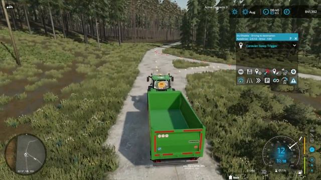 Farming Simulator 22 - Ocean Side Forest AutoDrive смотреть онлайн