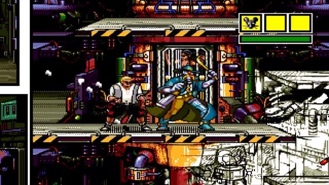 Comix Zone (SG) - Final Boss - Mortus - (No Damage) смотреть онлайн