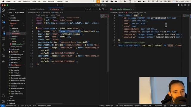 Drizzle + SQLite with #bun Backend - No BlackBox Web Development - Part 8 смотреть онлайн