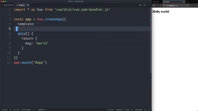 [4/14]: Template Property - Complete Vue.js 3 Course смотреть онлайн