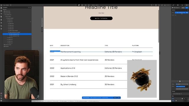 Tabelle Hover Effekt mit Bild-Vorschau | NFT Style | Tutorial смотреть онлайн
