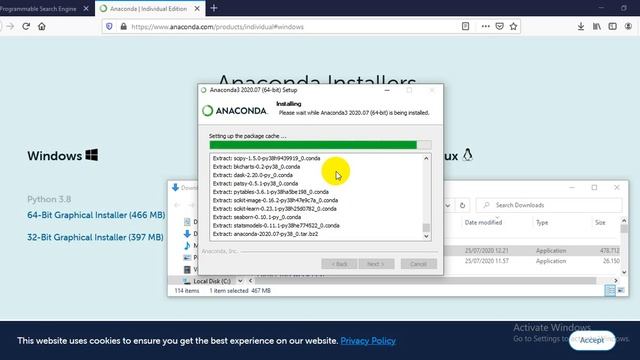 5 minutes install Jupyter Notebook - Anaconda смотреть онлайн