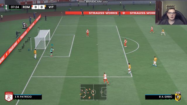 Roma - Vitesse FIFA 22 My reactions and comments смотреть онлайн