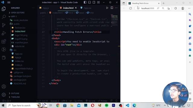 React 18 Fundamentals Crash Course 2023 - Fetching Errors In React смотреть онлайн