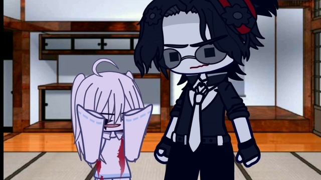 Muzan teaching young demon F!Y/N an evil laugh .. // demon slayer meme. смотреть онлайн