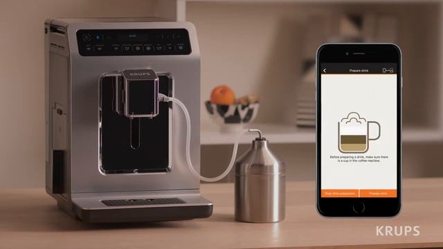 Cum prepari cappuccino cu ajutorul aplicatiei KRUPS la espressorul automat Evidence (2020) | FLANCO смотреть онлайн