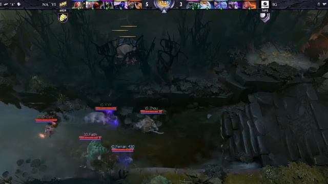 Лучший момент за всю историю игры Dota 2 смотреть онлайн