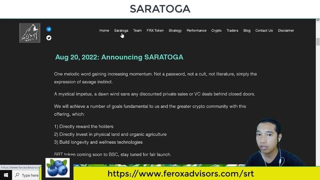 SARATOGA - New innovation decentralized land revolution with blockchain technology смотреть онлайн