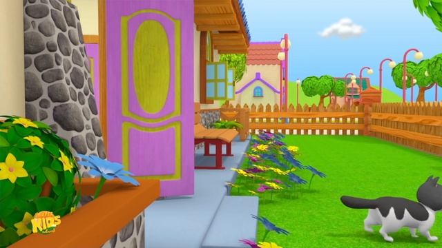 Meow Meow Billi | Hindi Nursery Rhymes | Hindi Song For Kids | म्याऊँ म्याऊँ | Hindi Balgeet Songs смотреть онлайн