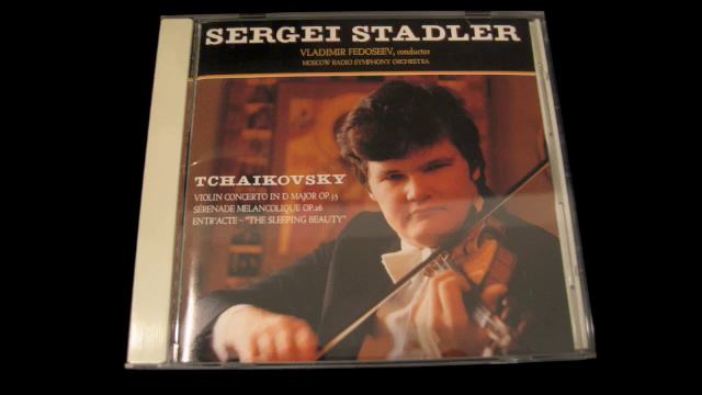 Sergei Stadler TCHAIKOVSKY Violin Concerto