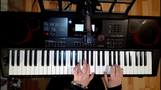 Видеоурок как сыграть на синтезаторе песню Лары Фабиан JE TAIME