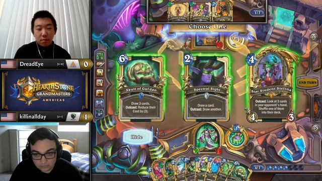 DreadEye vs killinallday | 2021 Hearthstone Grandmasters Americas | Top 8 | Season 1 | Week 6 смотреть онлайн