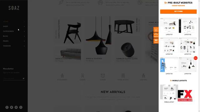 Soaz - Furniture Store WordPress WooCommerce Theme (Mobile Layout Rea смотреть онлайн