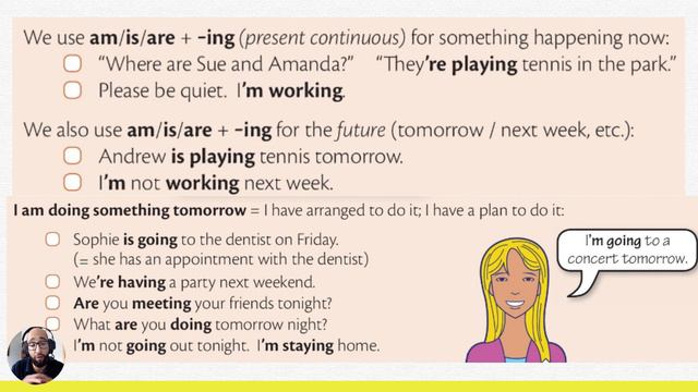 Future Forms 1 - Present Continuous смотреть онлайн