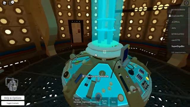 Регенерация 10 доктора в 11|Roblox TARDIS:FLIGHT CLASSIC смотреть онлайн