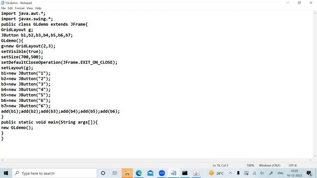Swing GUI Tutorial| GridLayout Manager | GridLayout in Java | Applets | Frames смотреть онлайн