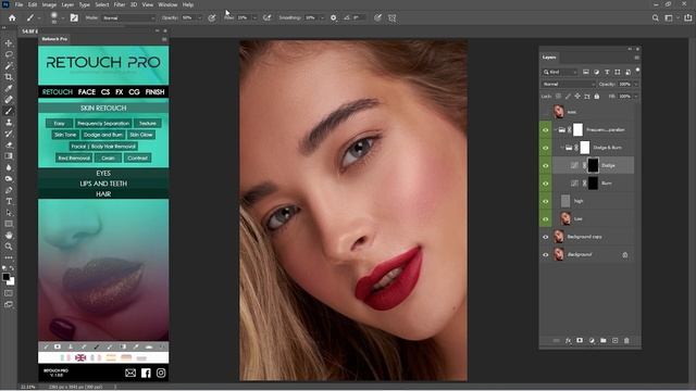 Tutorial #1 Basics of Retouch Pro Panel смотреть онлайн