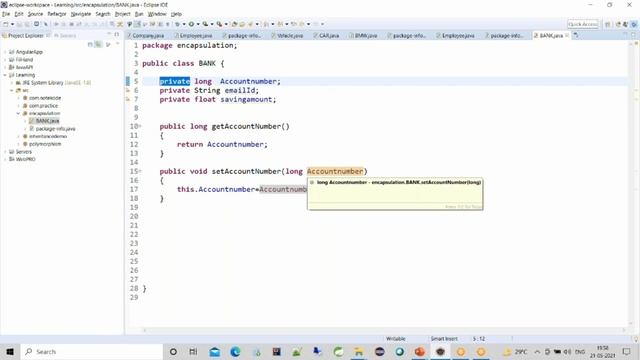 Welcome to NoteKode|Encapsulation in Java with example |Java Beginners|Basic Java|Learn Java смотреть онлайн