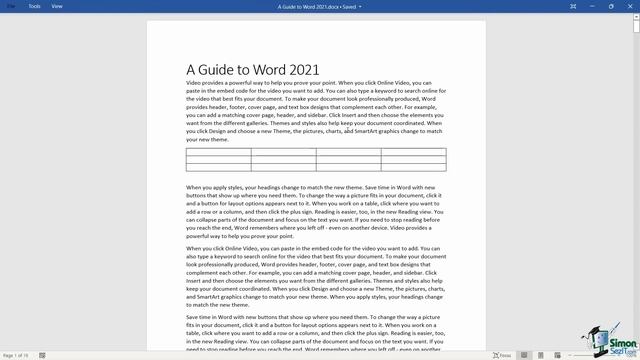 Microsoft Word for Beginners: 4-Hour Training Course in Word 2021/365 смотреть онлайн