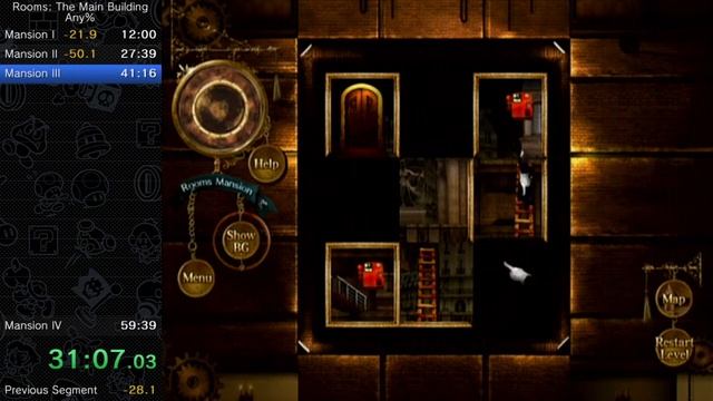 Rooms: The Main Building (Wii) - Any% Speedrun in 59:42 смотреть онлайн