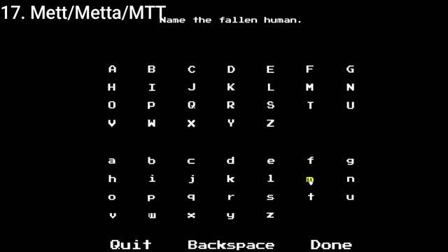 UTPR: ALL Easter Eggs Names