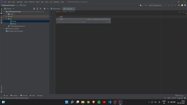 TCP Sockets in Java | How to send message from client to server? | Java Socket Programming смотреть онлайн