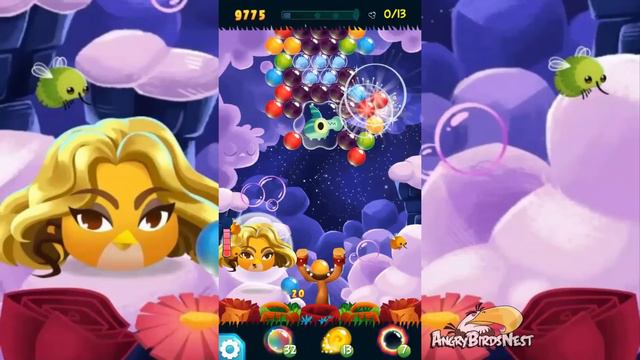 Shakira! Angry Birds Stella Pop Part 52 - Levels 276 to 280 - Cloudy Peaks Shakira Bird Update смотреть онлайн