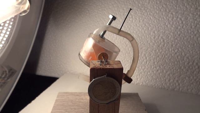 2 Euros size micro solar Rocky Stirling engine смотреть онлайн