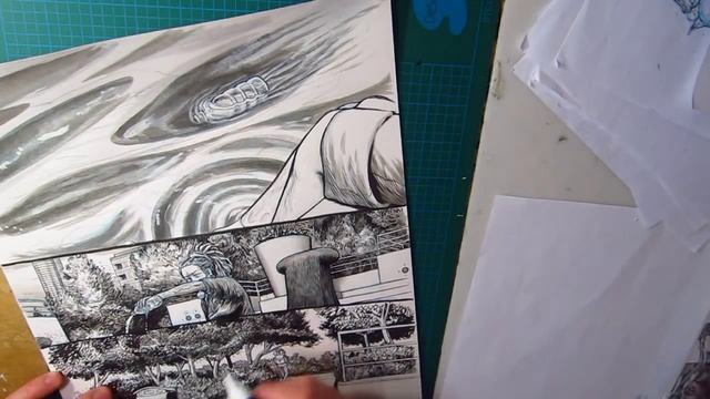 Dream Life | aplying washes to my inked line art смотреть онлайн